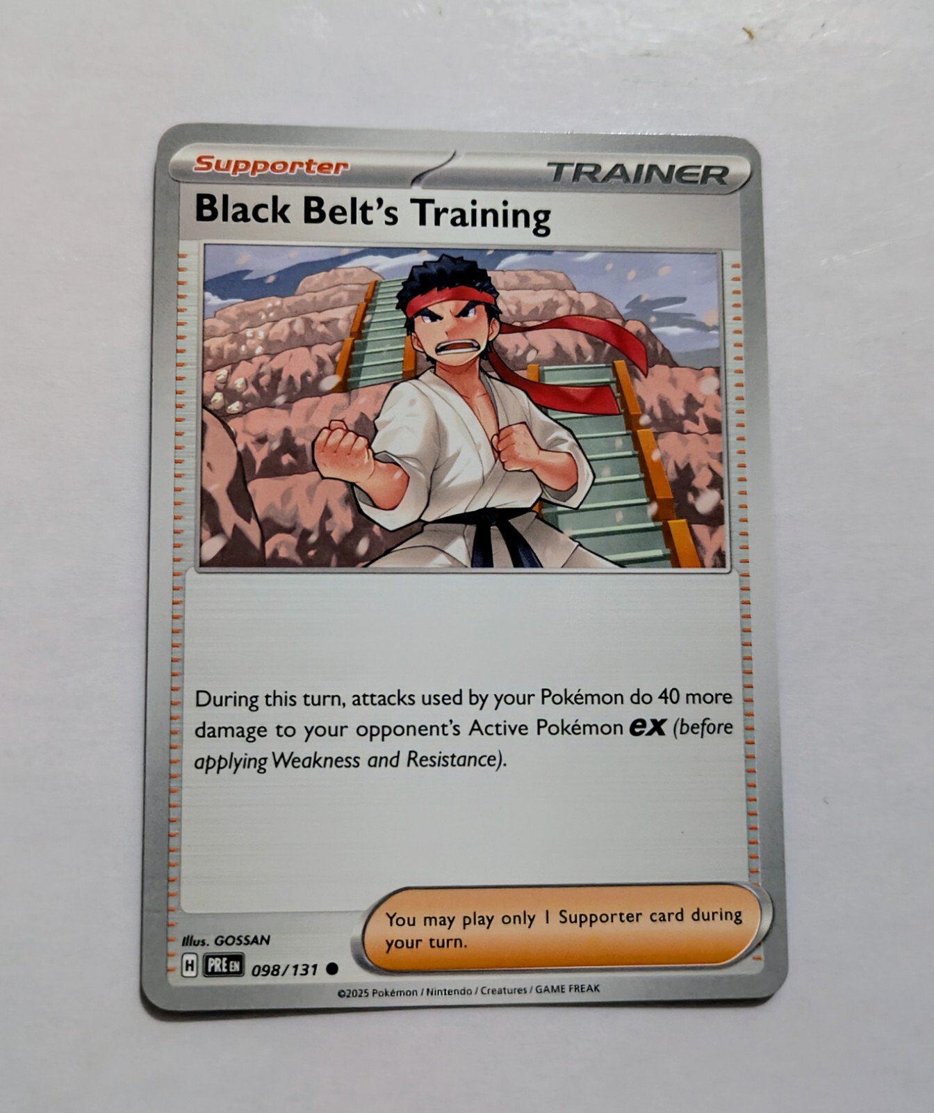 Pokémon TCG: Black Belt's Training 98/131 | NM/MT Prismatic Evolutions