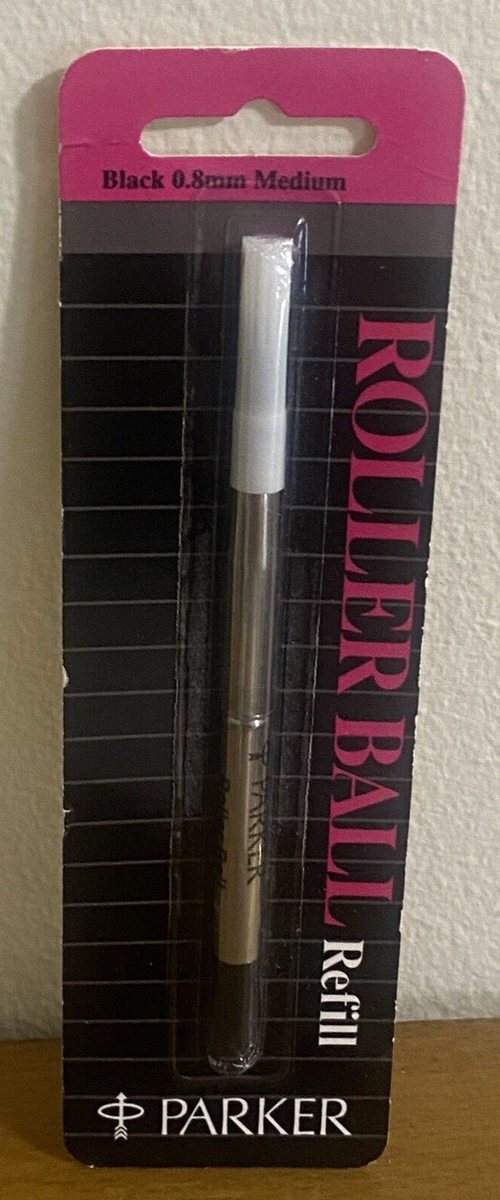 30215 Vintage Parker Rollerball Ink Pen Refill, Black,