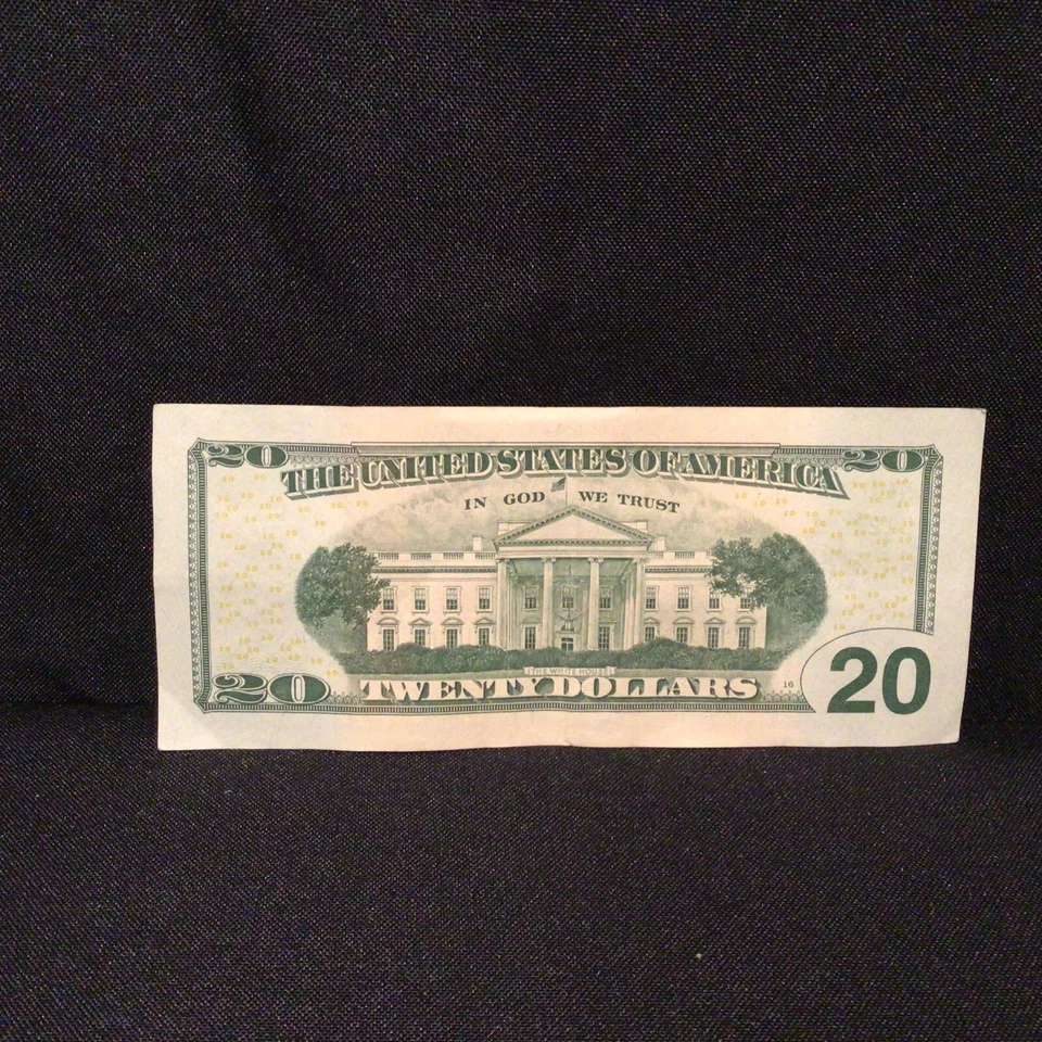 BIRTHDAY BILL SERIAL NUMBER $20 DOLLAR NOTE 07121947 July 12th 1947 (2017) - Image 4 of 4