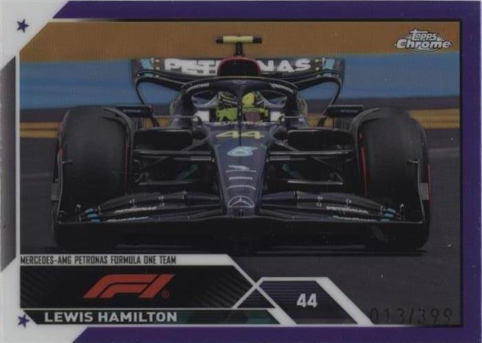Topps 2022 Chrome Formula 1 Numéro 171 Lewis Hamilton