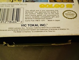 Nintendo NES Game The Mafat Conspiracy CIB Complete In Box 