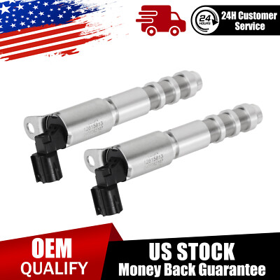 2PCS VVT Engine Variable Timing Solenoid For Cadillac Buick Chevy GMC 12626012