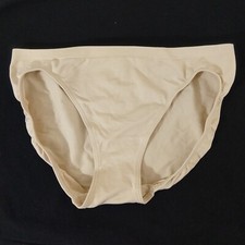 VTG 2002 Victorias Secret Body by Victoria Beige Bikini Panties Size S NWT