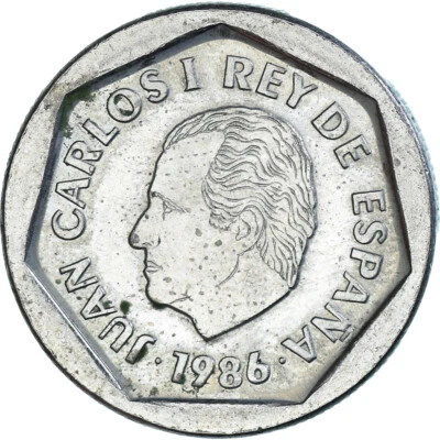 [#1356309] Münze, Spanien, 200 Pesetas, 1986 - Bild 1 von 2