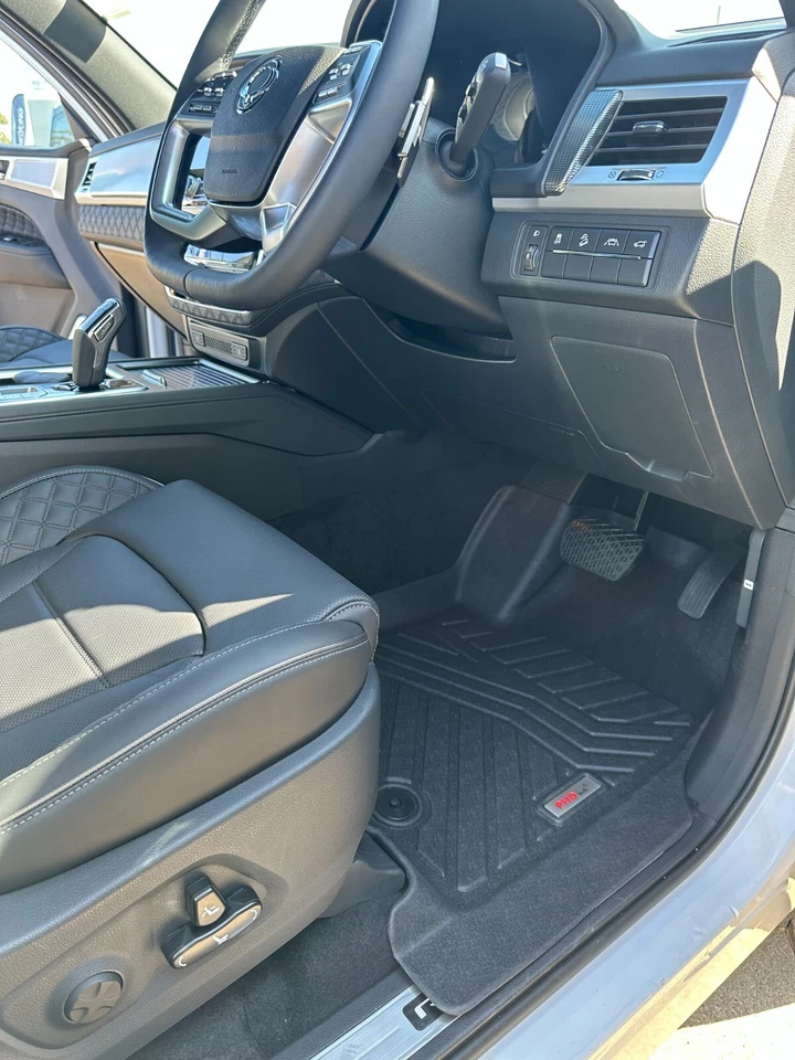 3D Moulded Car Floor Mats fit SsangYong Ssang Yong Rexton 2020~Onward - image 2 of 4