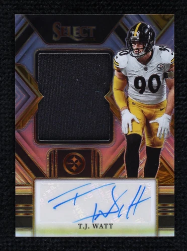 2022 Panini Select T.J. Watt #JUS-TJ