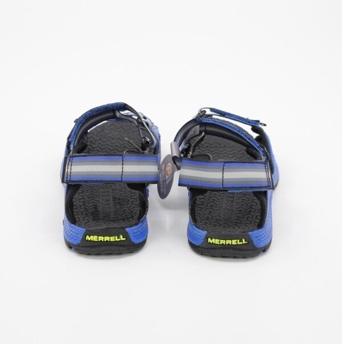 Merrell M-Hydro Blaze Niños Sandalias Zapatos Azul Juvenil Niño Grande Talla 2 NUEVO - Imagen 4 de 8