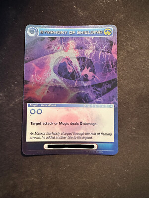 Symphony of Shielding - Rare - Chaotic Card - Alliances Unraveled N/M