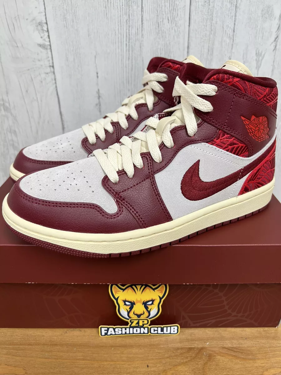 Nike WMNS Air Jordan 1 Mid SE  Tiki Leaf