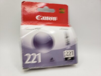 Canon 221 Genuine Ink Cartridges Black CLI-221BK