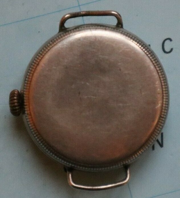 Antique 1918 trench silver wrist watch Stockwell Birmingham