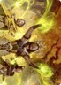 Gold Stamp Art Series DAWNHART WARDENS  mtg NM Innistrad: Midnight Hunt