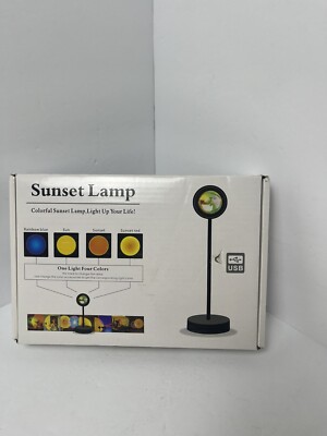 Sunset Lamp: Sunset Projection Lamp LED Light Rainbow Blue,Sun,Sunset,Sunset Red