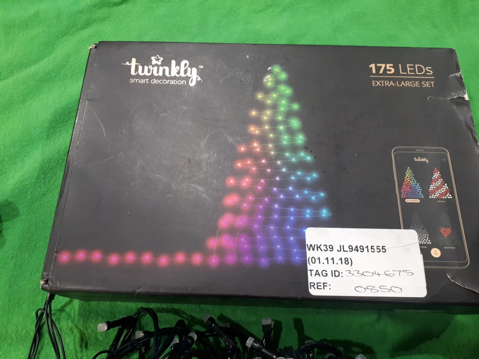 2018 onwards 1st Generation Twinkly lights 175 LED string set Ledworks