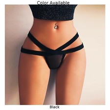 Women Sheer Panties Thong Ultra Thin Mesh Underwear See Through Lingerie Knicker