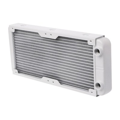 DIY Liquid Cooling System High-Density Fins 18 Row Aluminum Tubes Radiator 240mm