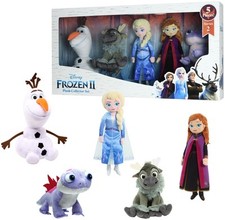Frozen 2 Olaf, Sven, Elsa, Anna  Bruni 10-Inch Plush 5-Pack