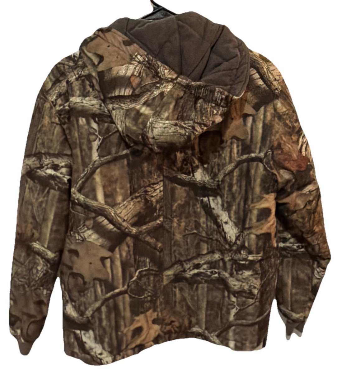RedHead Mountain Stalker Camo Hooded Hunting Jacket Size Youth XL