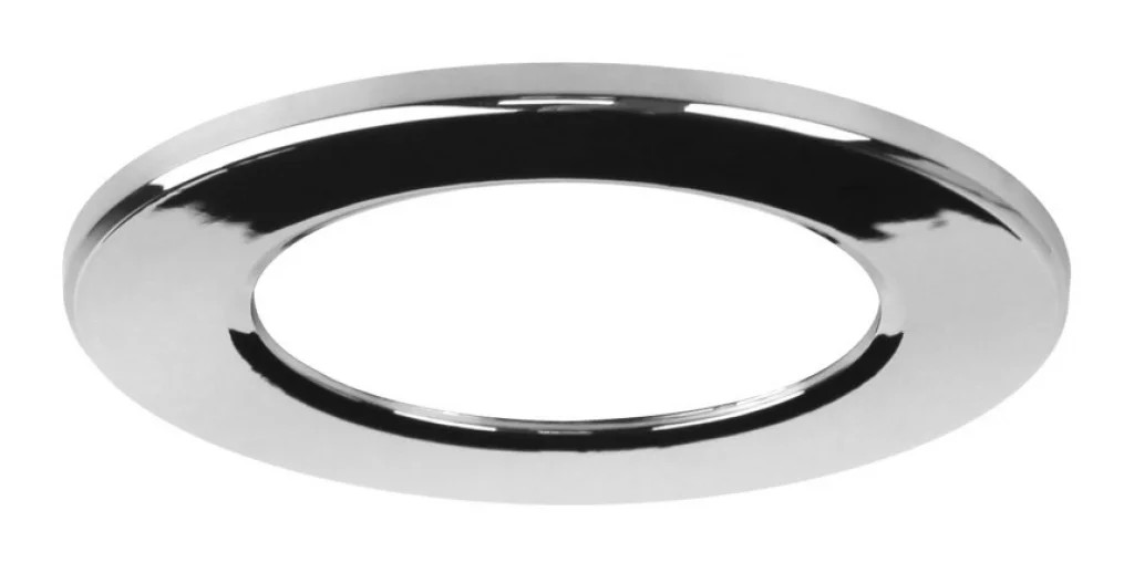 Silver Bezel For Compact Eco Downlights Chrome Integral ILDL68GA009