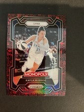 2024 Panini Prizm Monopoly WNBA - Kayla McBride #61 Classic Icons Red Prizm
