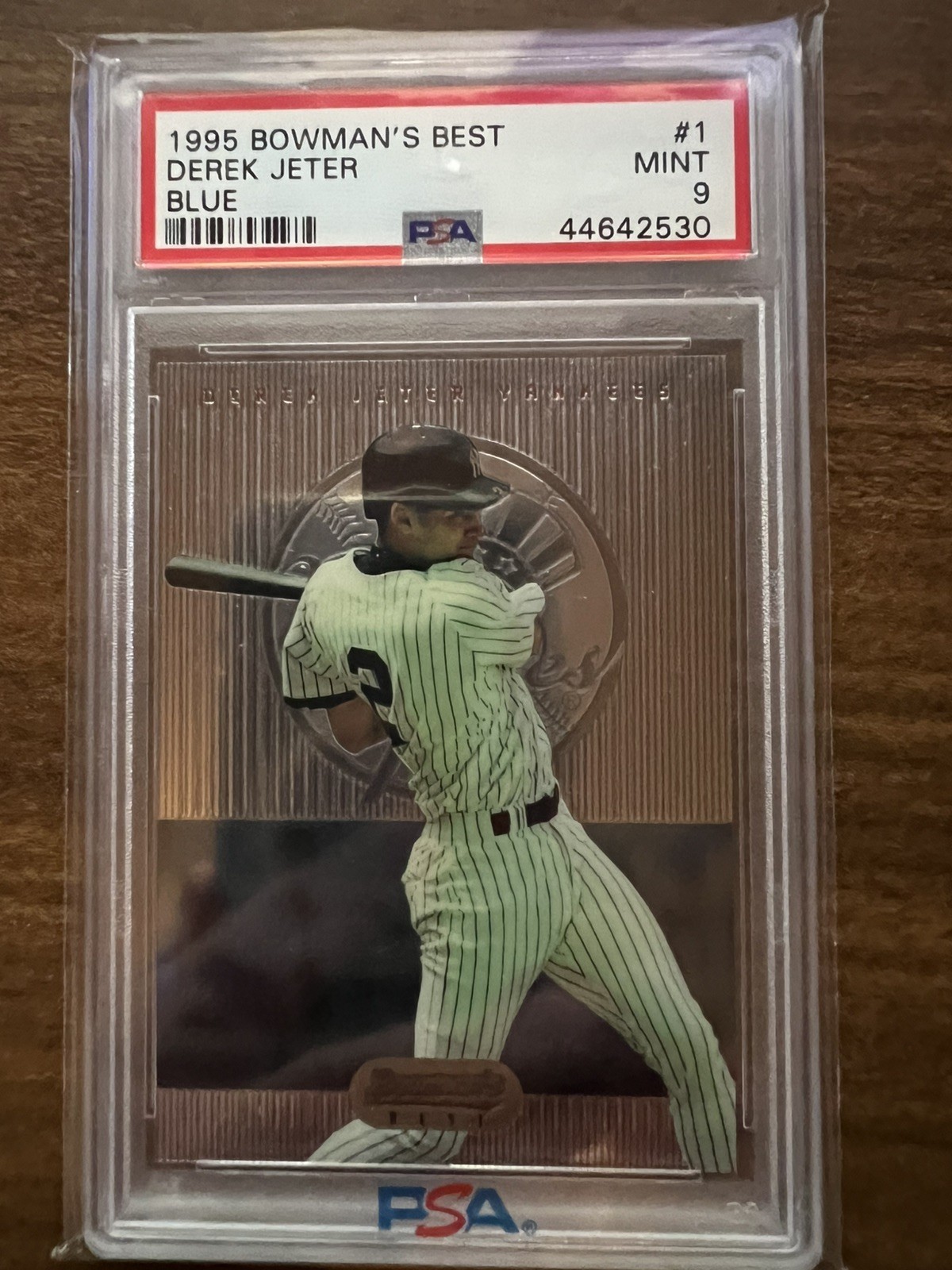 1995 BOWMAN'S BEST #1 DEREK JETER ROOKIE RC PSA 9
