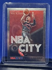 2019-20 PANINI HOOPS PREMIUM STOCK NBA CITY BASKETBALL #6 DAMIAN LILLARD
