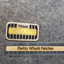 Vintage Team Yamaha Patch Motorcycle Racing ATV Stained Z9r