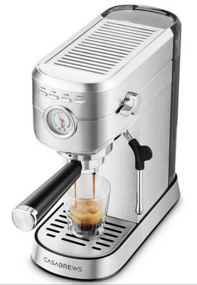 New Casabrews CM5418 20 Bar Espresso Machine and Coffee Maker 