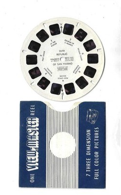 View Master Single Reel 2690 Republic Of San Marino 1959