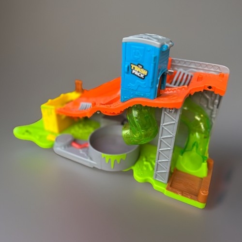 Vintage Trash Pack Trashies HTF Sewer Dump Playset Garbage Dump Incomplete RARE! - Picture 2 of 22