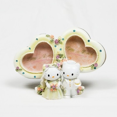 Hello Kitty Dear Daniel Wedding Rose Heart Photo Frame 6''x 5'' Vintage 2004 Gifts