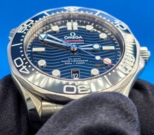 OMEGA Seamaster Diver 300M 210.30.42.20.01.001 Black "Wave" 42mm Steel + Rubber 3