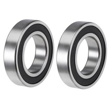 6210-2RS Deep Groove Ball Bearings Z2 50x90x20mm Double Sealed Carbon Steel 2pcs