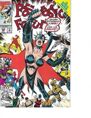 Fantastic Four #369 Galactus, Invisible Woman As Malice Direct Edition