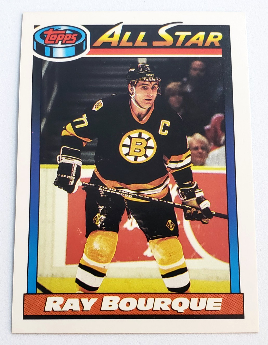1991-92 Topps Hockey All Star Ray Bourque #261 Boston Bruins NHL HOF