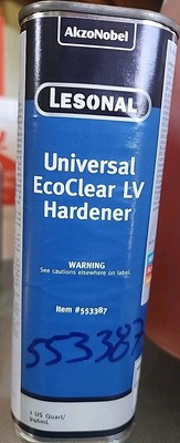 AkzoNobel Lesonal Universal Ecoclear LV Hardener #553387 1 Quart Free Shipping