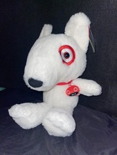 Target Bullseye Goodness To Give Target 9  Plush Dog Exclusive 2023 w/ Backpack