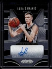 2019-20 Panini Prizm Luka Samanic Rookie RC Auto Autograph #RS-LSM Spurs