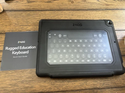 ZAGG robuste kabellose Tastatur & robuste Hรผlle fรผr iPad 10,2 Zoll 7. Generation-