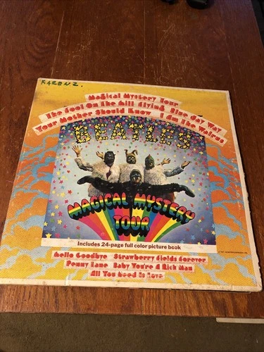 The Beatles Magical Mystery Tour Vintage Vinyl LP 1971 Capitol Record SMAL-2835