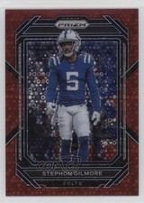 2022 Panini Prizm No Huddle Red Prizm 1/50 Stephon Gilmore #128 11ur