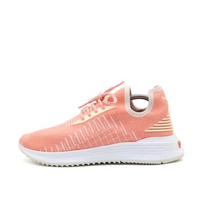 PUMA Damen IGNITE Sneaker Koralle Weiß Textil Atmungsaktiv Laufschuh EU 38,5