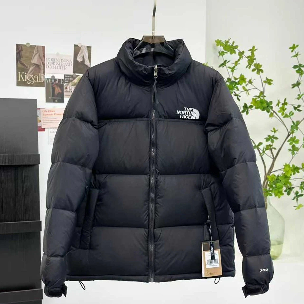 💛 The North Face 1996 Nuptse 'All Black' Men's Size image 1