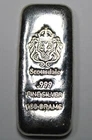 Scottsdale .999 Fine Silver 100 Grams Bar !!