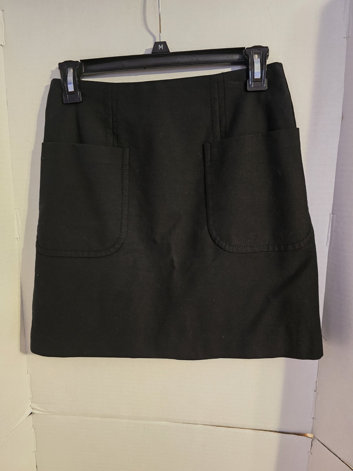 Loft Petites Ann Taylor Skirt Women  Sz 0p Black, Zipper
