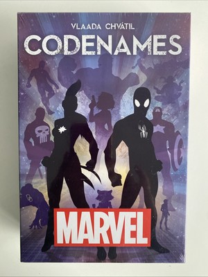 Codenames Marvel - Brandneu & Versiegelt 2-8 Spieler Alter 9+ Marvel Universum Thema