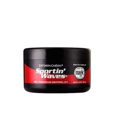 Soft Sheen-Carson Sportin Waves Gel Pomade With Wavitrol III 3.5 oz. ( 3 Packs )