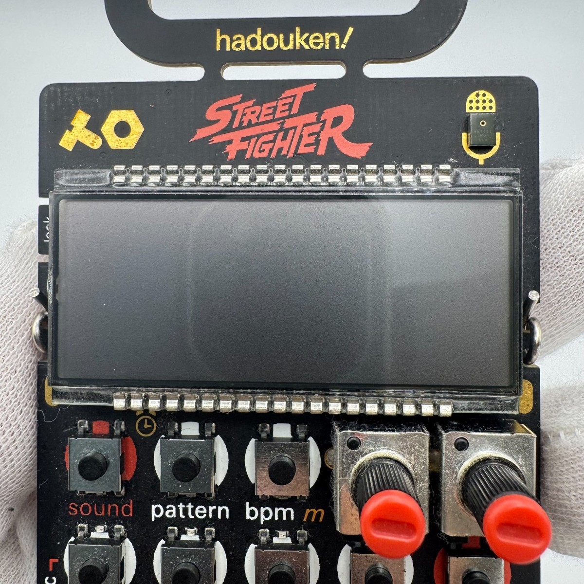 開封済み新品 Street Fighter PO-133 Teenage Engineering Pocket Operator Street Fighter PO-133 from