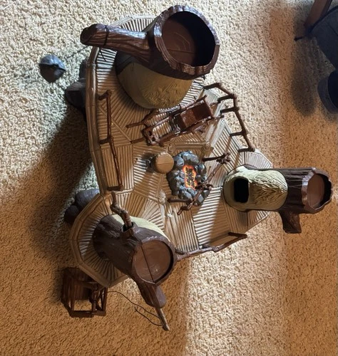 Star Wars Ewok Village Playset Complete 1983 ROTJ Original No Repro EW3