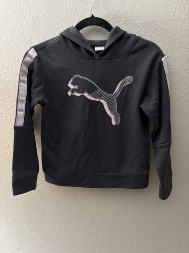 Puma Kids Size 8-10 Hooded Sweatshirt (A463)
